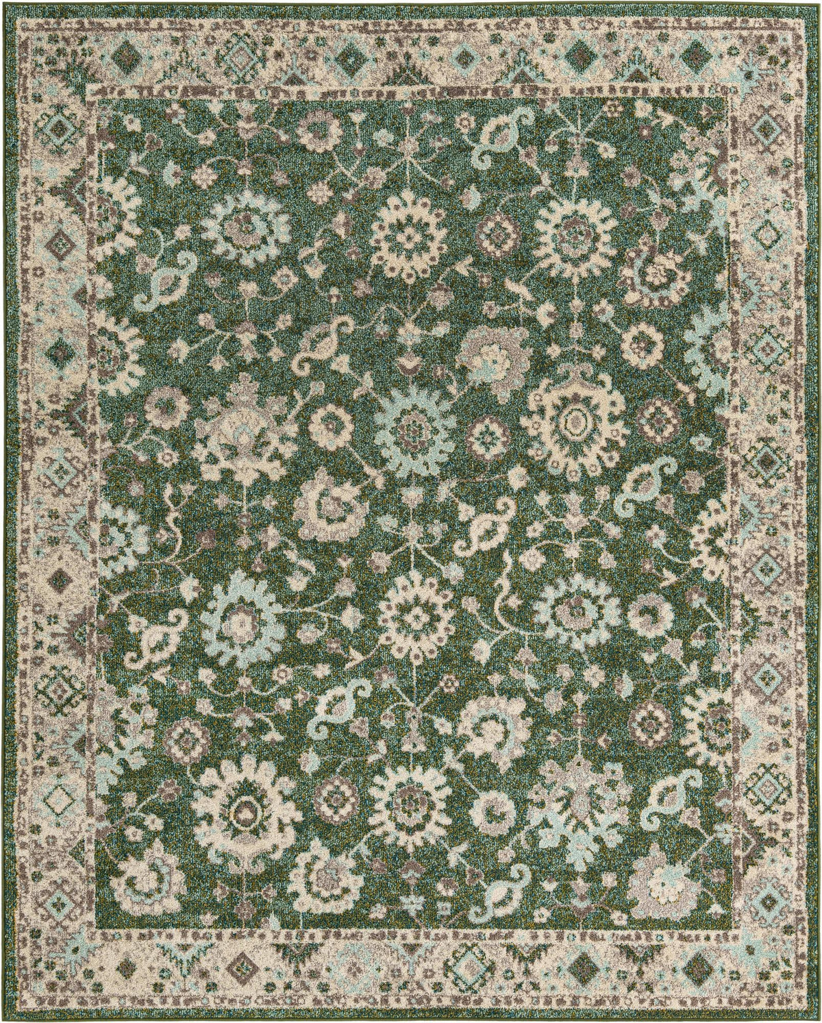 Penrose Krystle Green & Beige Area Rug | Original supplier photo 33