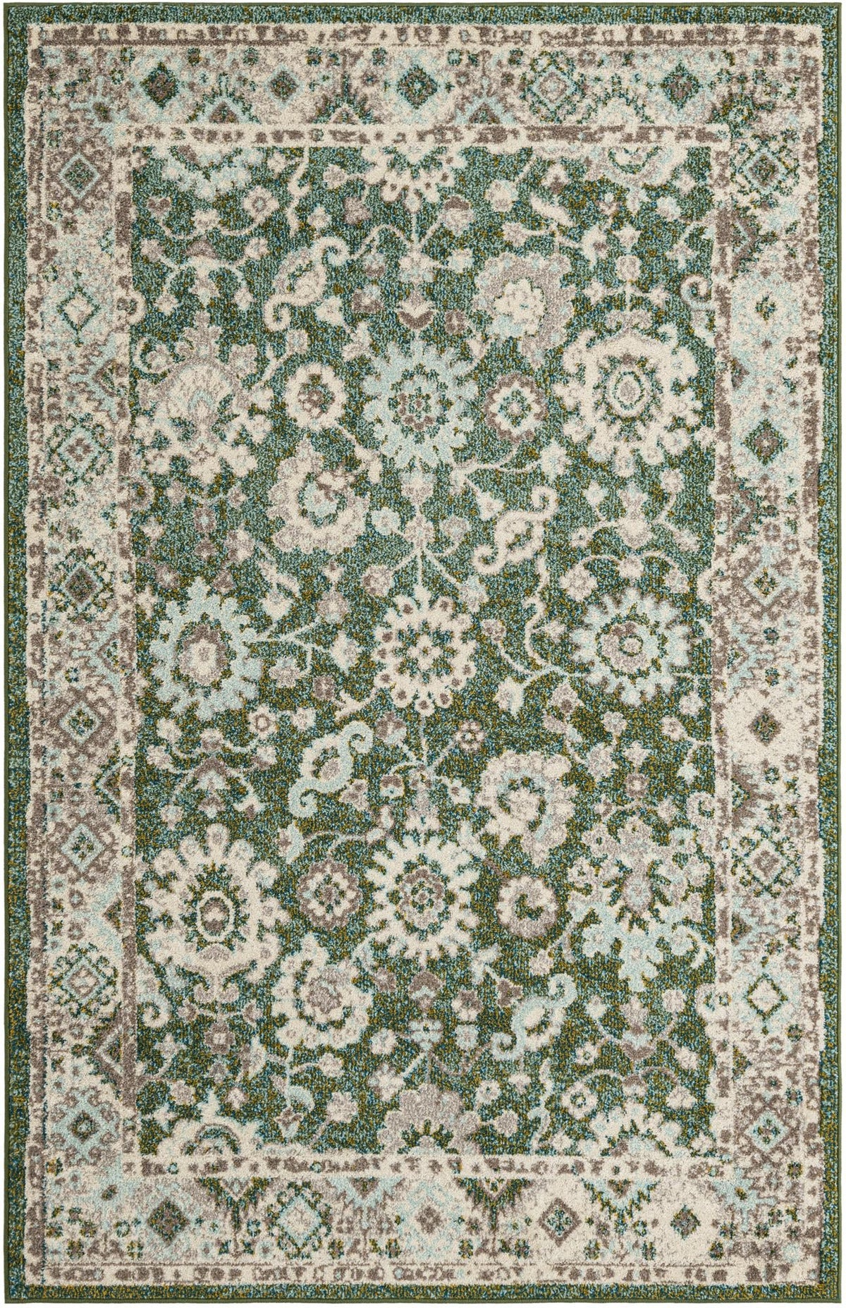 Penrose Krystle Green & Beige Area Rug | Original supplier photo 11