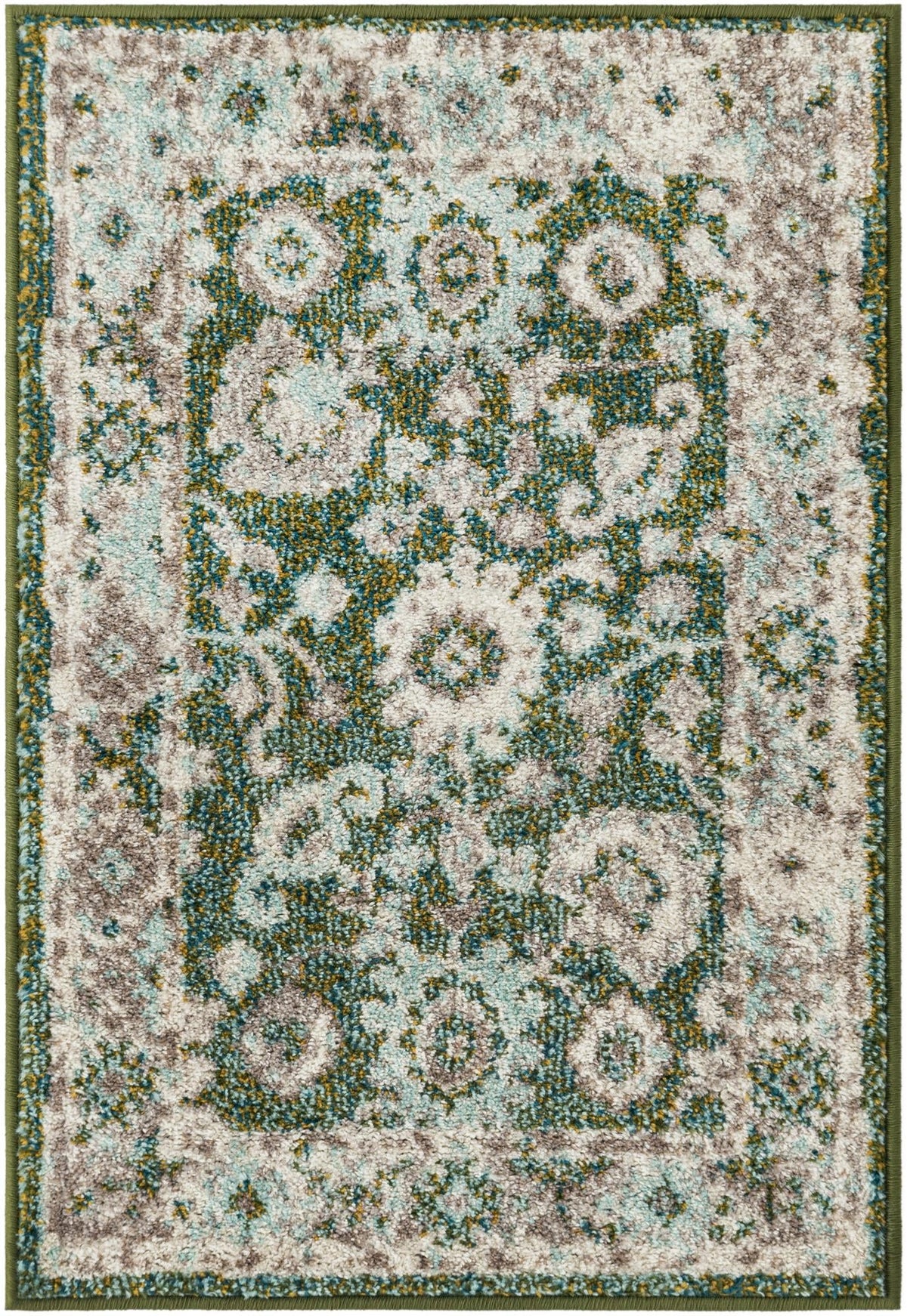 Penrose Krystle Green & Beige Area Rug | Original supplier photo 32