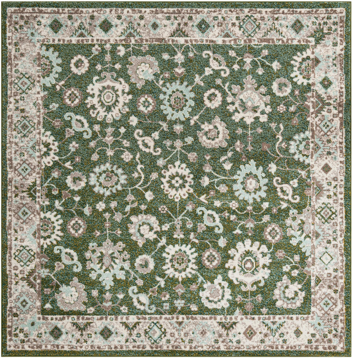 Penrose Krystle Green & Beige Area Rug | Original supplier photo 35