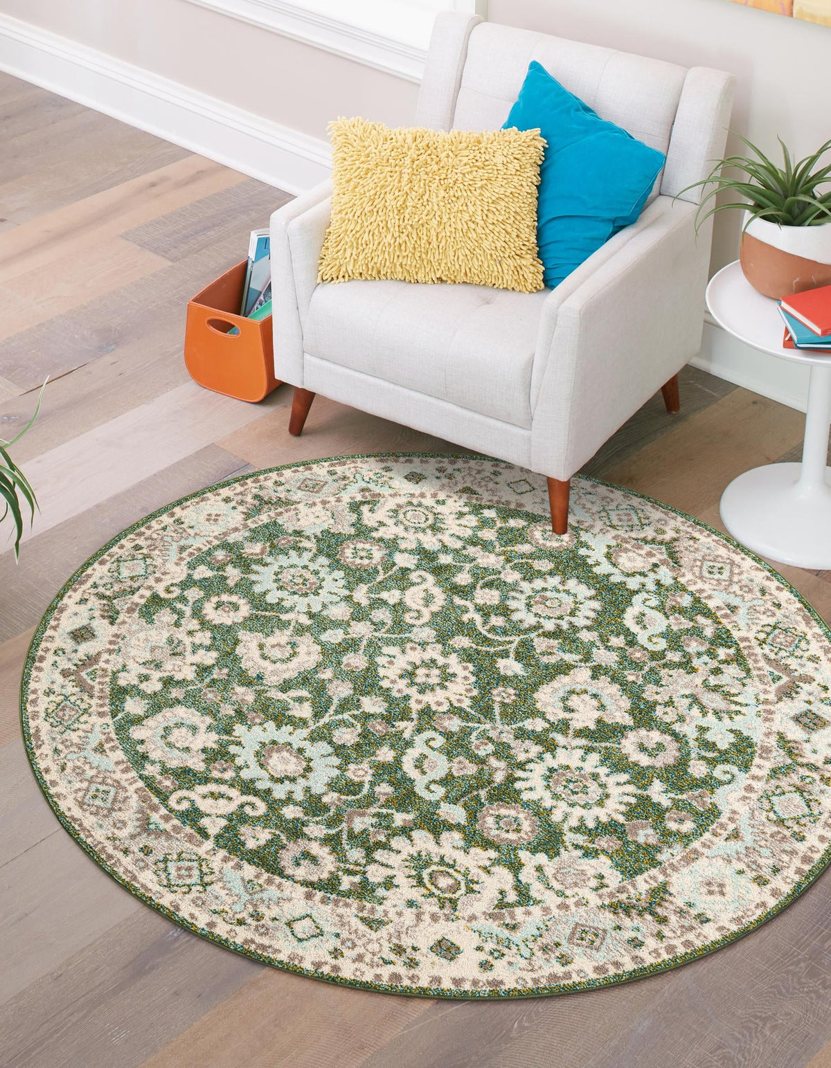 Penrose Krystle Green & Beige Area Rug | Original supplier photo 20