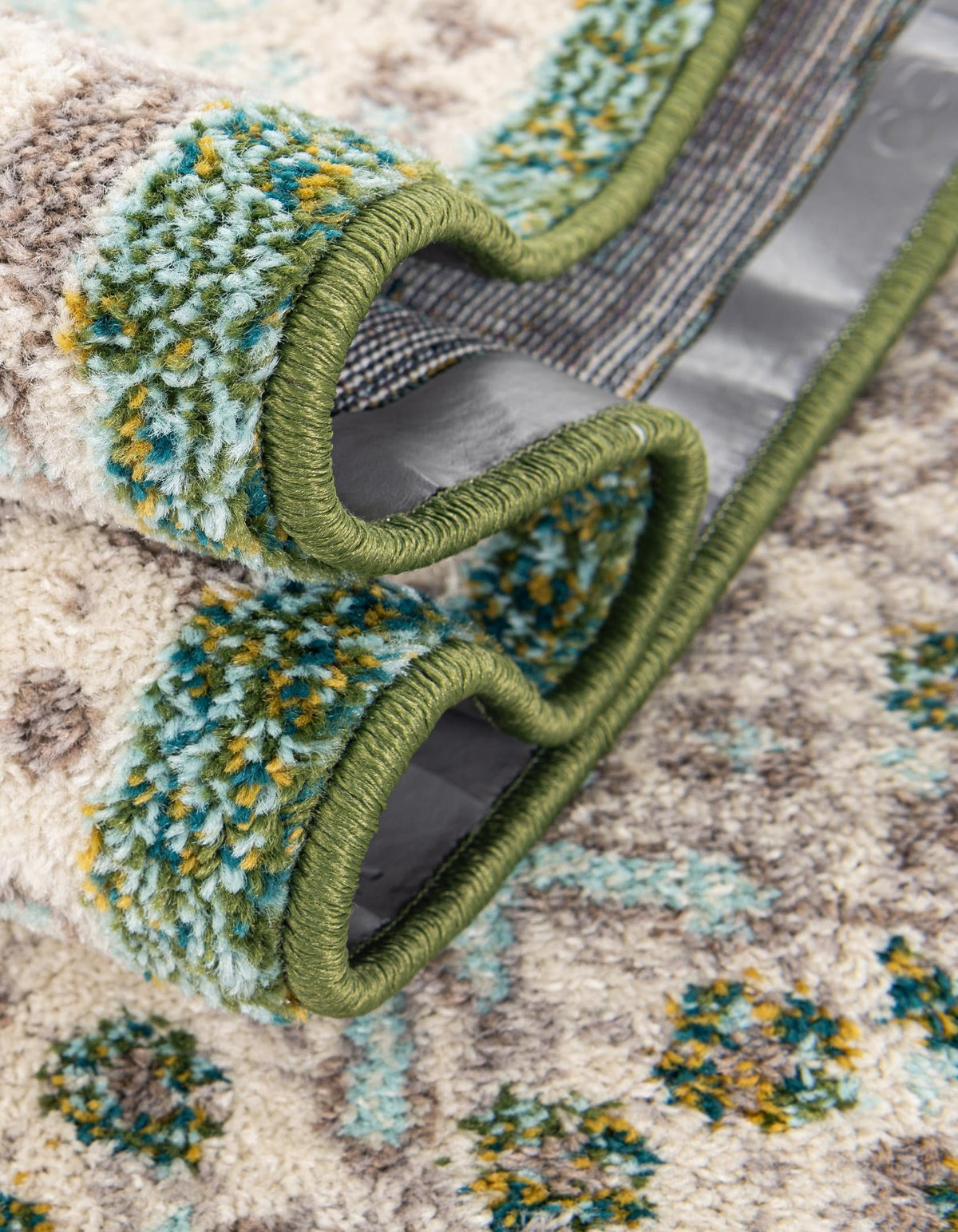 Penrose Krystle Green & Beige Area Rug | Original supplier photo 18