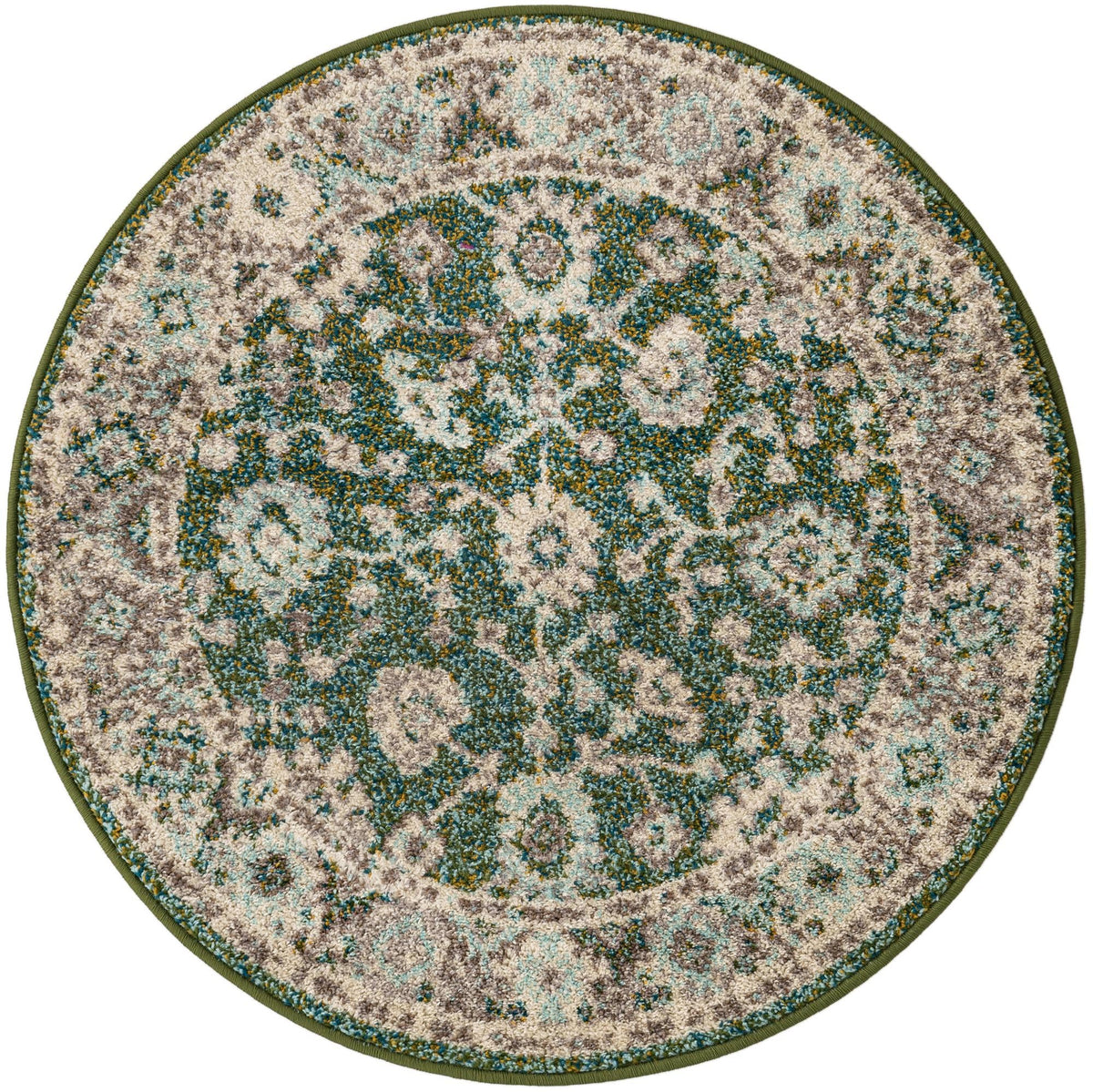 Penrose Krystle Green & Beige Area Rug | Original supplier photo 31