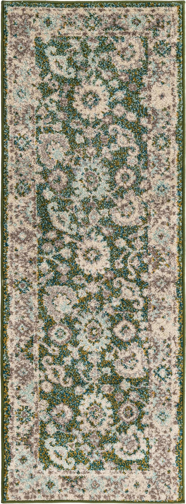Penrose Krystle Green & Beige Area Rug | Original supplier photo 23
