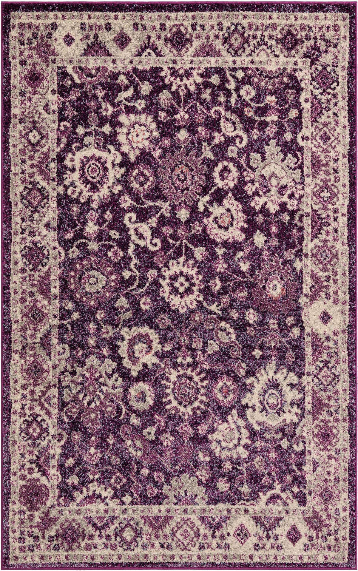 Penrose Krystle Purple & Ivory Area Rug | Original supplier photo 10