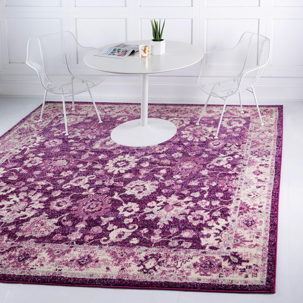 Penrose Krystle Purple & Ivory Area Rug | Original supplier photo 34
