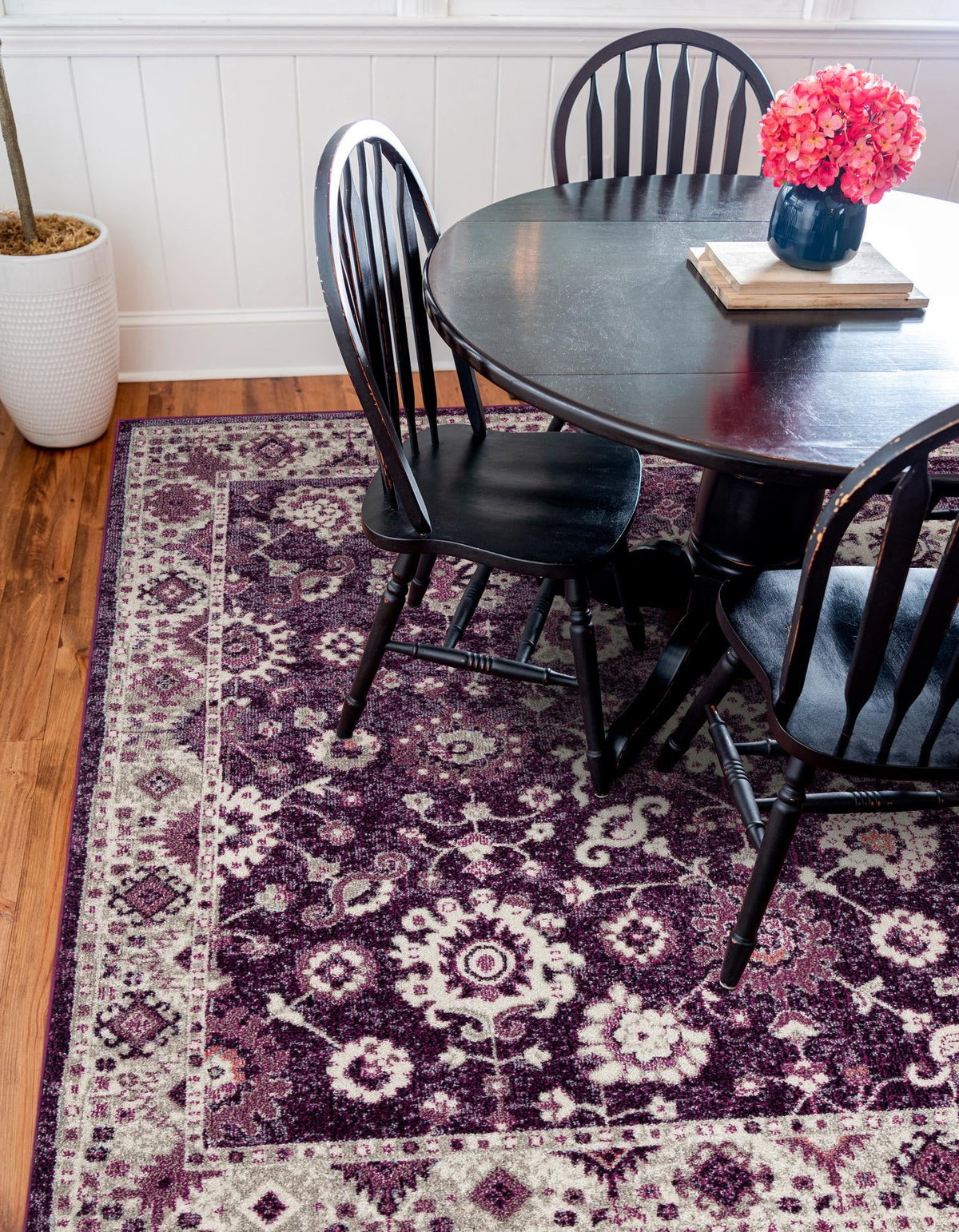 Penrose Krystle Purple & Ivory Area Rug | Original supplier photo 38