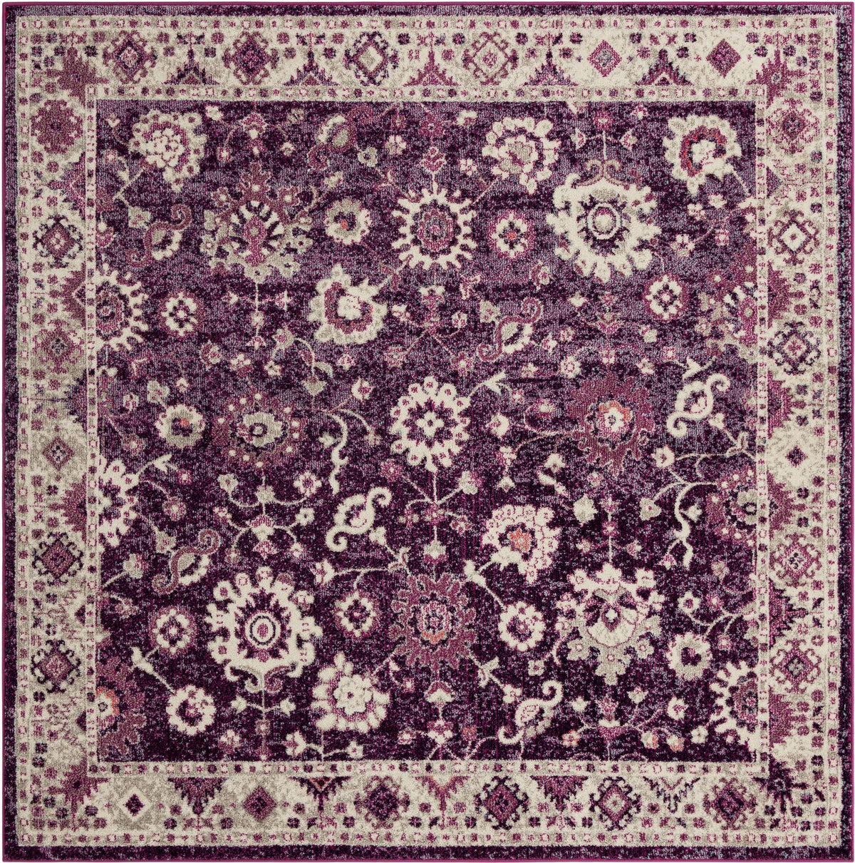 Penrose Krystle Purple & Ivory Area Rug | Original supplier photo 35