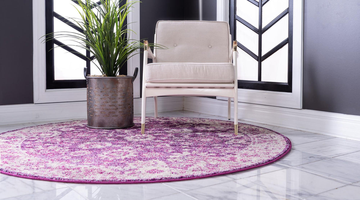 Penrose Krystle Purple & Ivory Area Rug | Original supplier photo 13