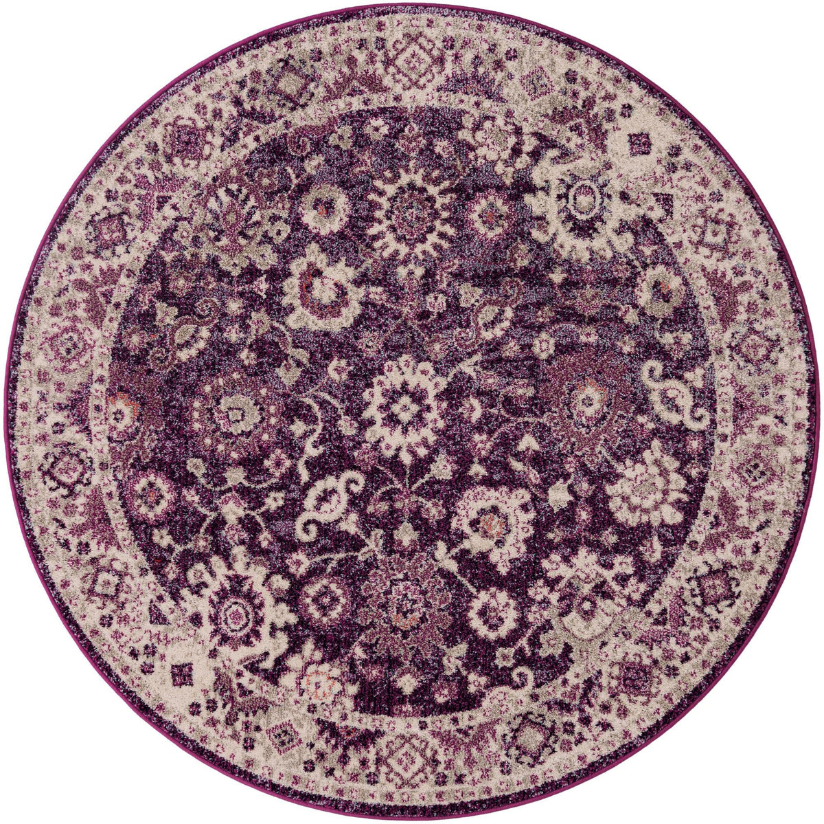 Penrose Krystle Purple & Ivory Area Rug | Original supplier photo 12