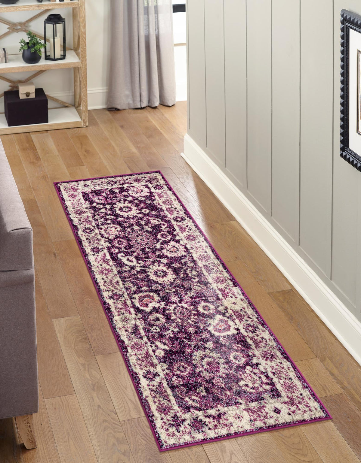 Penrose Krystle Purple & Ivory Area Rug | Original supplier photo 21