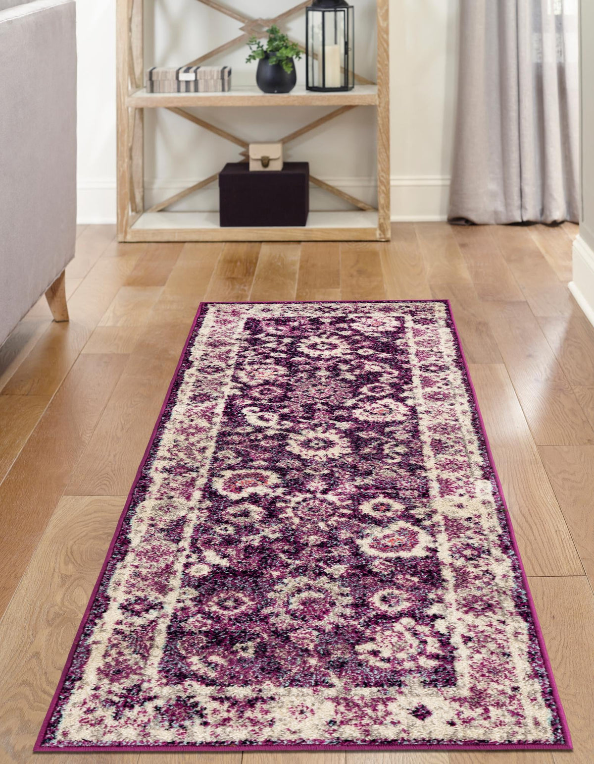 Penrose Krystle Purple & Ivory Area Rug | Original supplier photo 25
