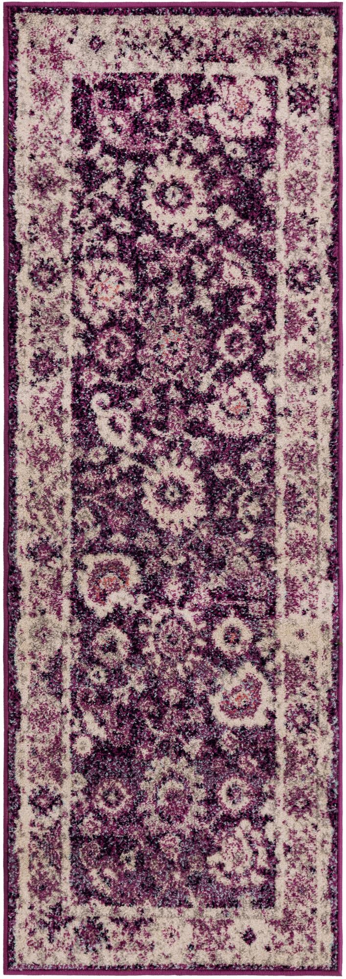 Penrose Krystle Purple & Ivory Area Rug | Original supplier photo 22