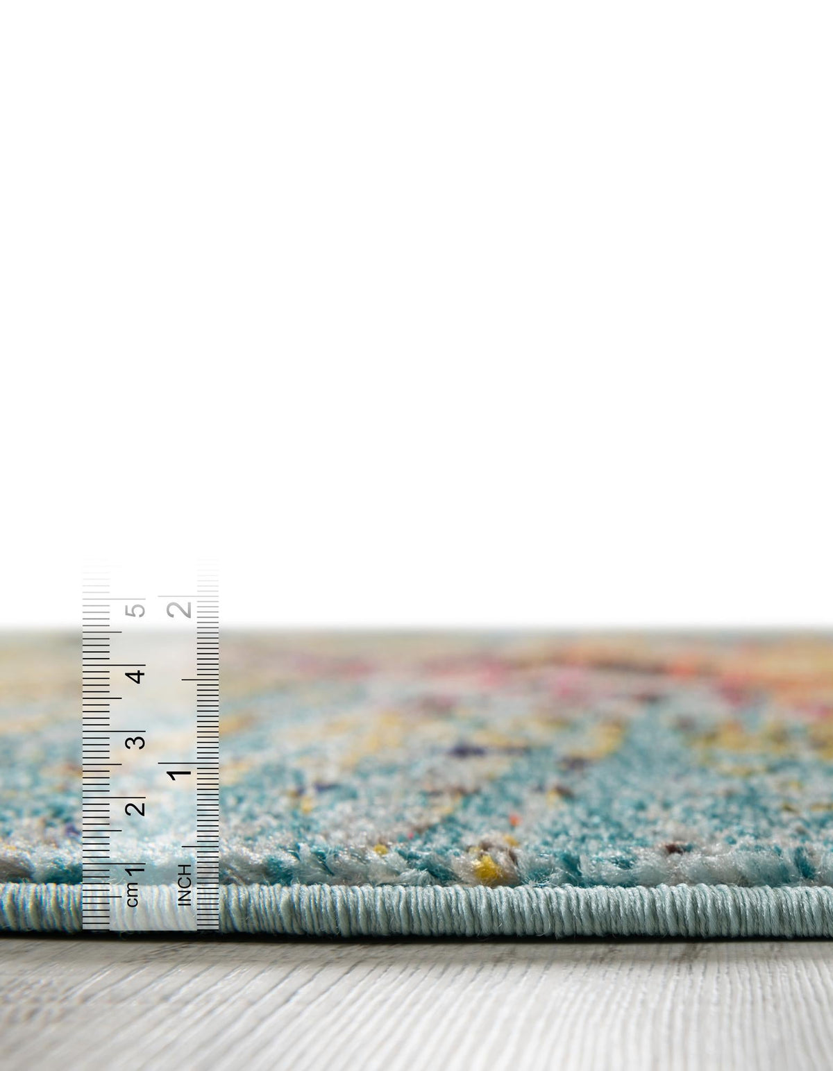 Vita Chagall Turquoise & Cream Area Rug | manufacturer source supplemental photo 3144744_detail_2_pile.jpg