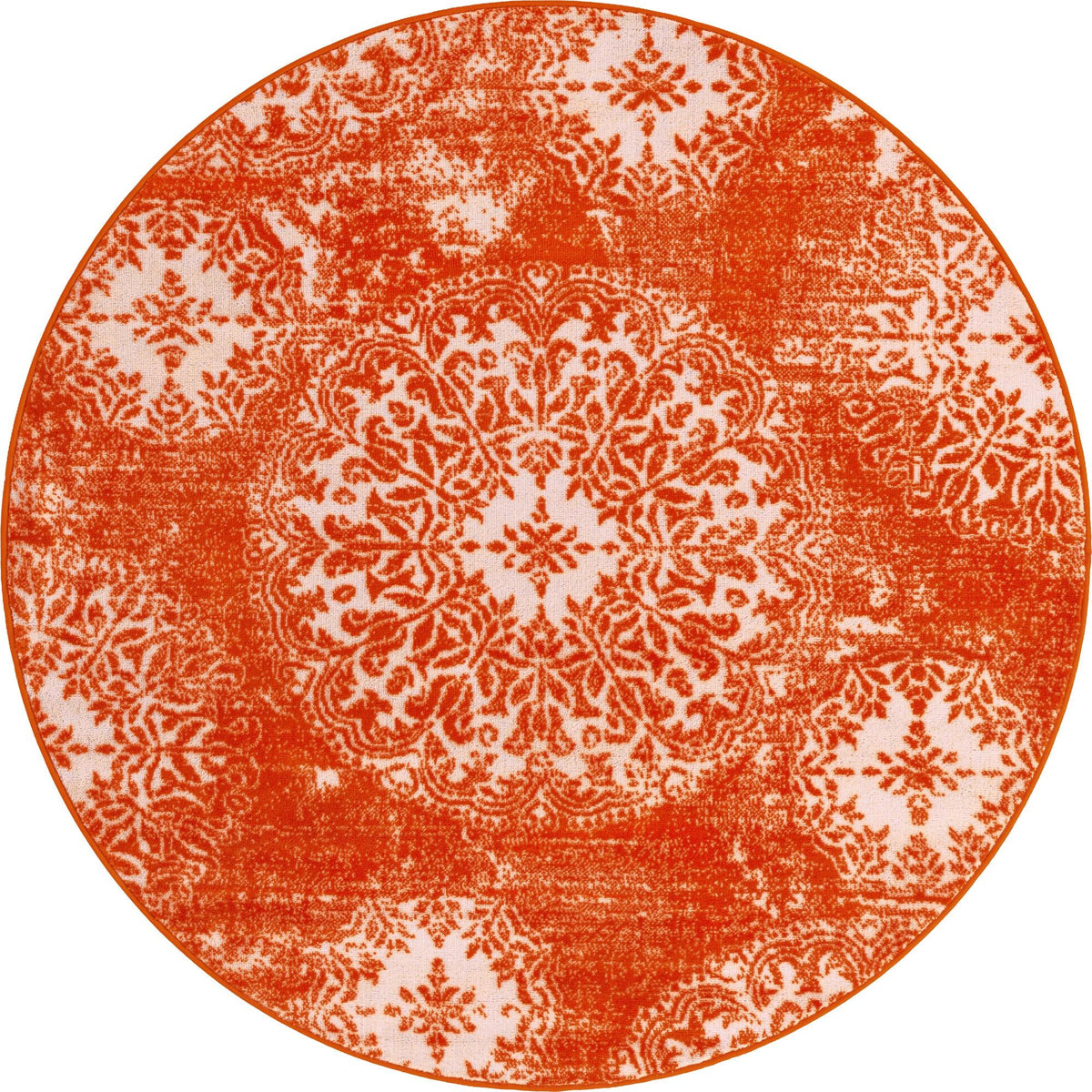 Sofia Grand Orange/Ivory | Supplier rug image / alternate view
