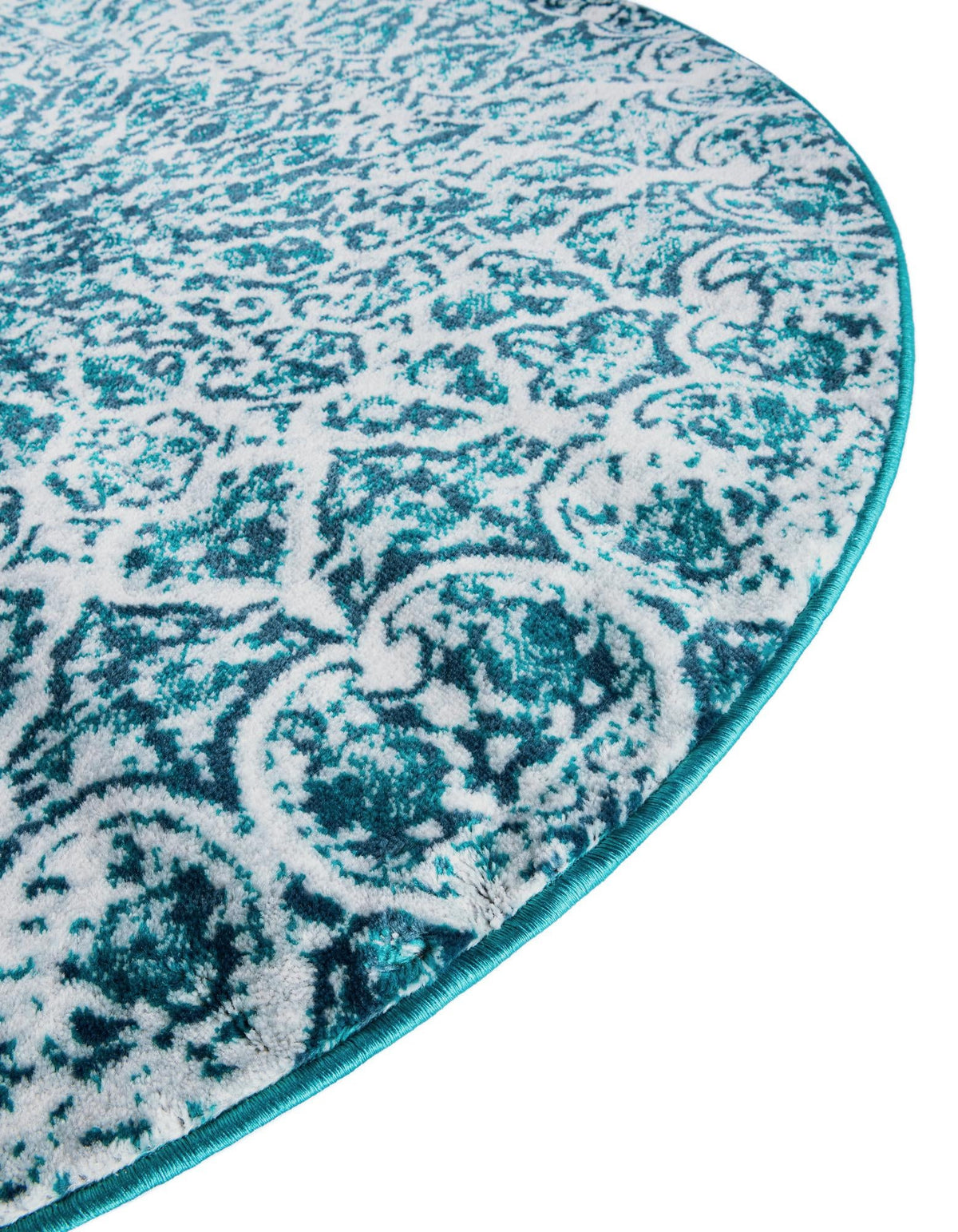 Sofia Grace Turquoise & Ivory Area Rug | Original supplier photo 46
