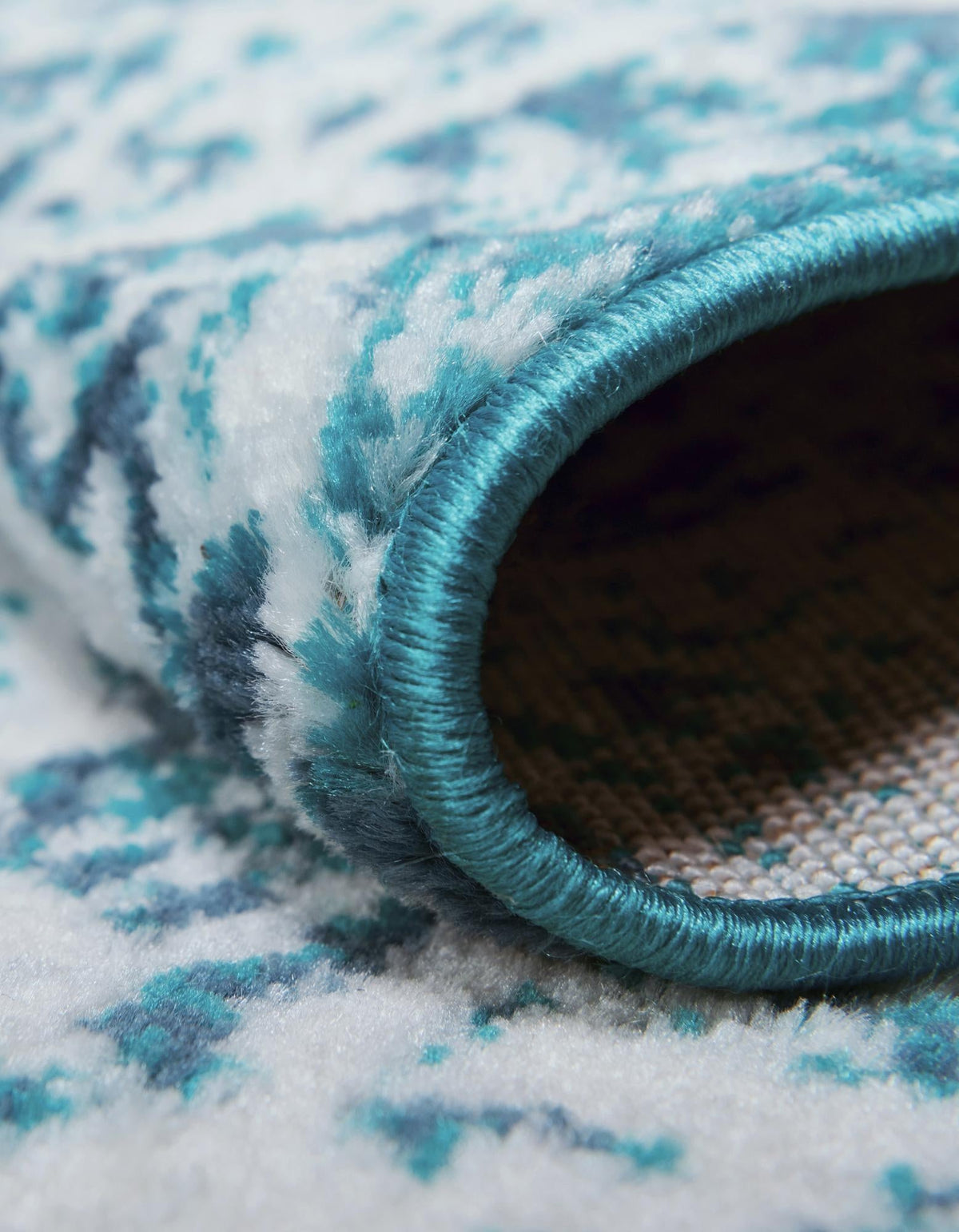 Sofia Grace Turquoise & Ivory Area Rug | Original supplier photo 48