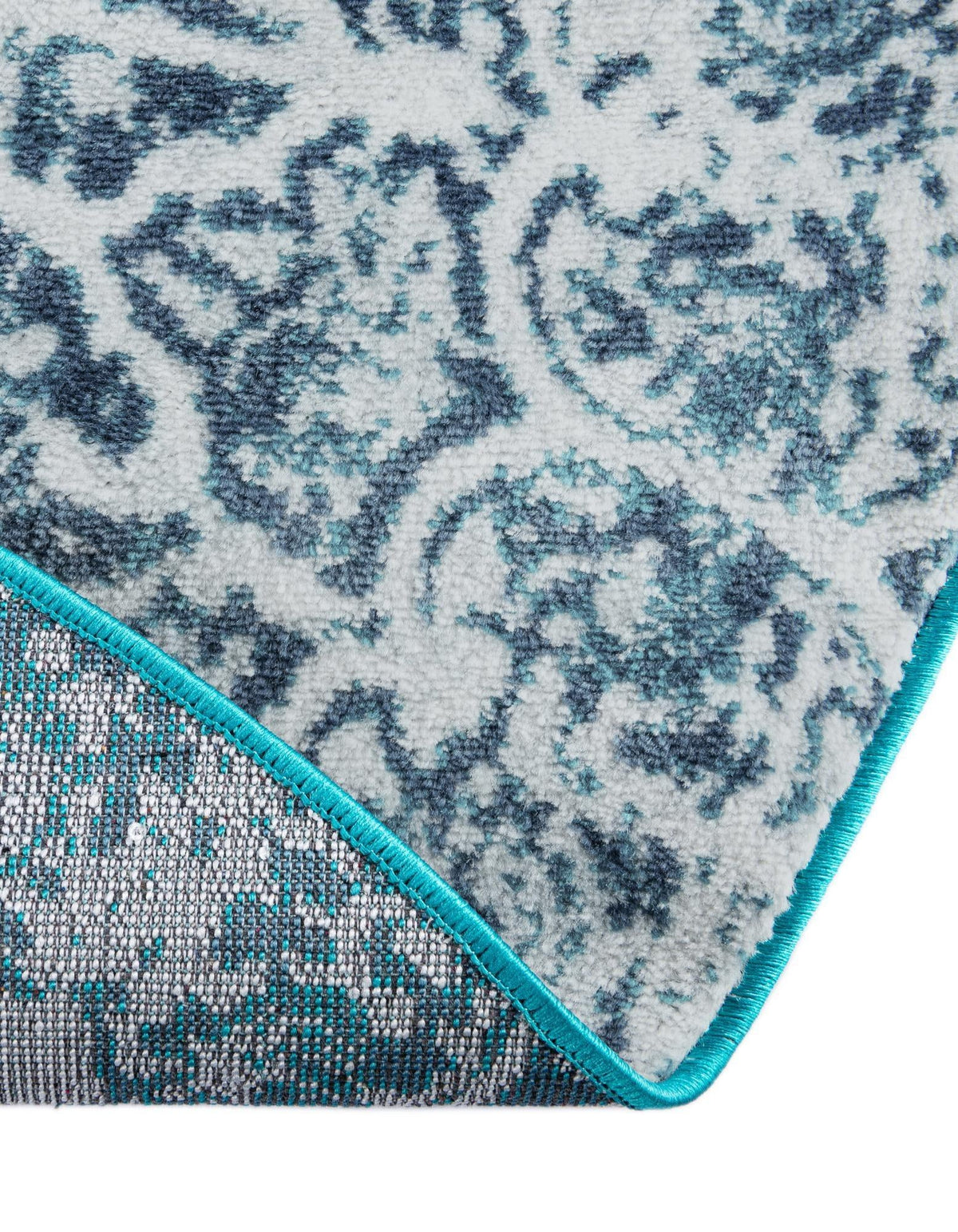 Sofia Grace Turquoise & Ivory Area Rug | Original supplier photo 49
