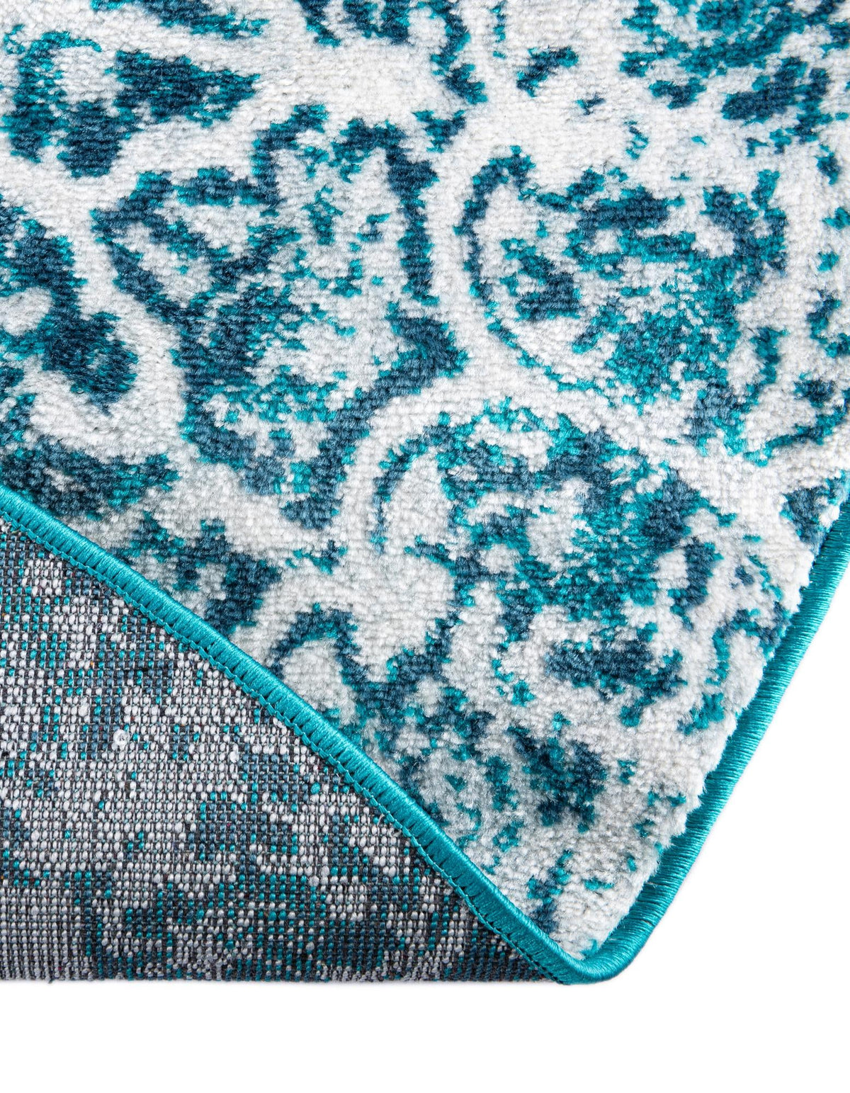 Sofia Grace Turquoise & Ivory Area Rug | Original supplier photo 45