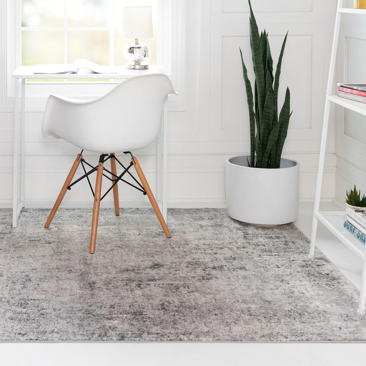 Caspian Baku Gray and Silver Area Rug | original supplier additional detail view 1 | image 3147800_image_1012.jpg