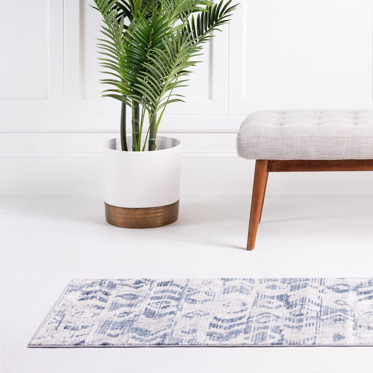 Caspian Lankaran Blue & Gray Area Rug | original supplier additional photo 3147987_image_1012.jpg