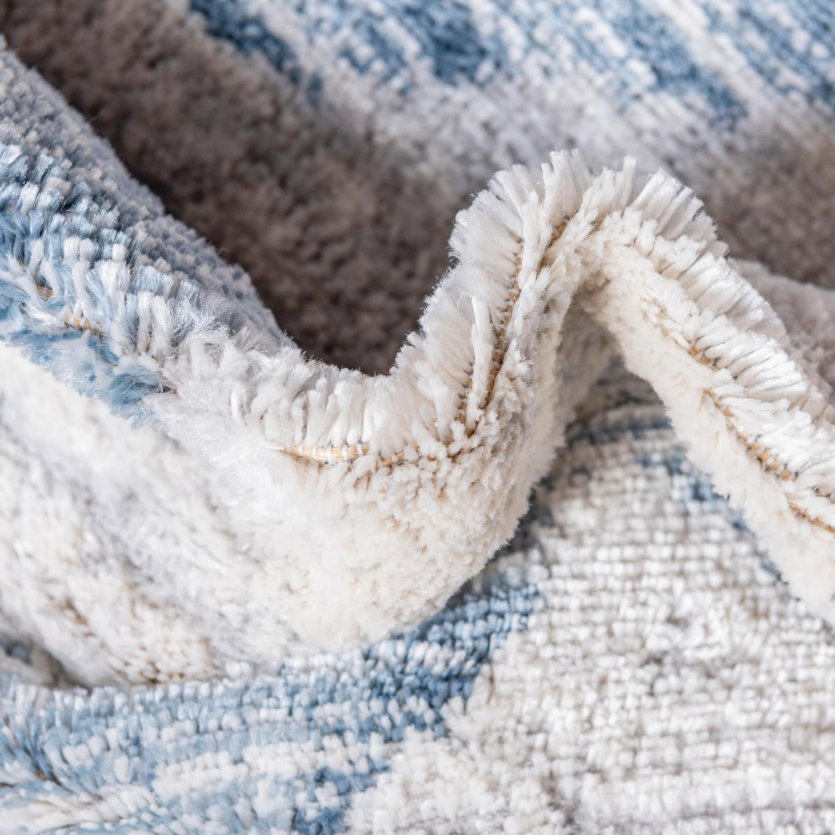 Caspian Lankaran Blue & Gray Area Rug | original supplier additional photo 3147987_image_1016.jpg