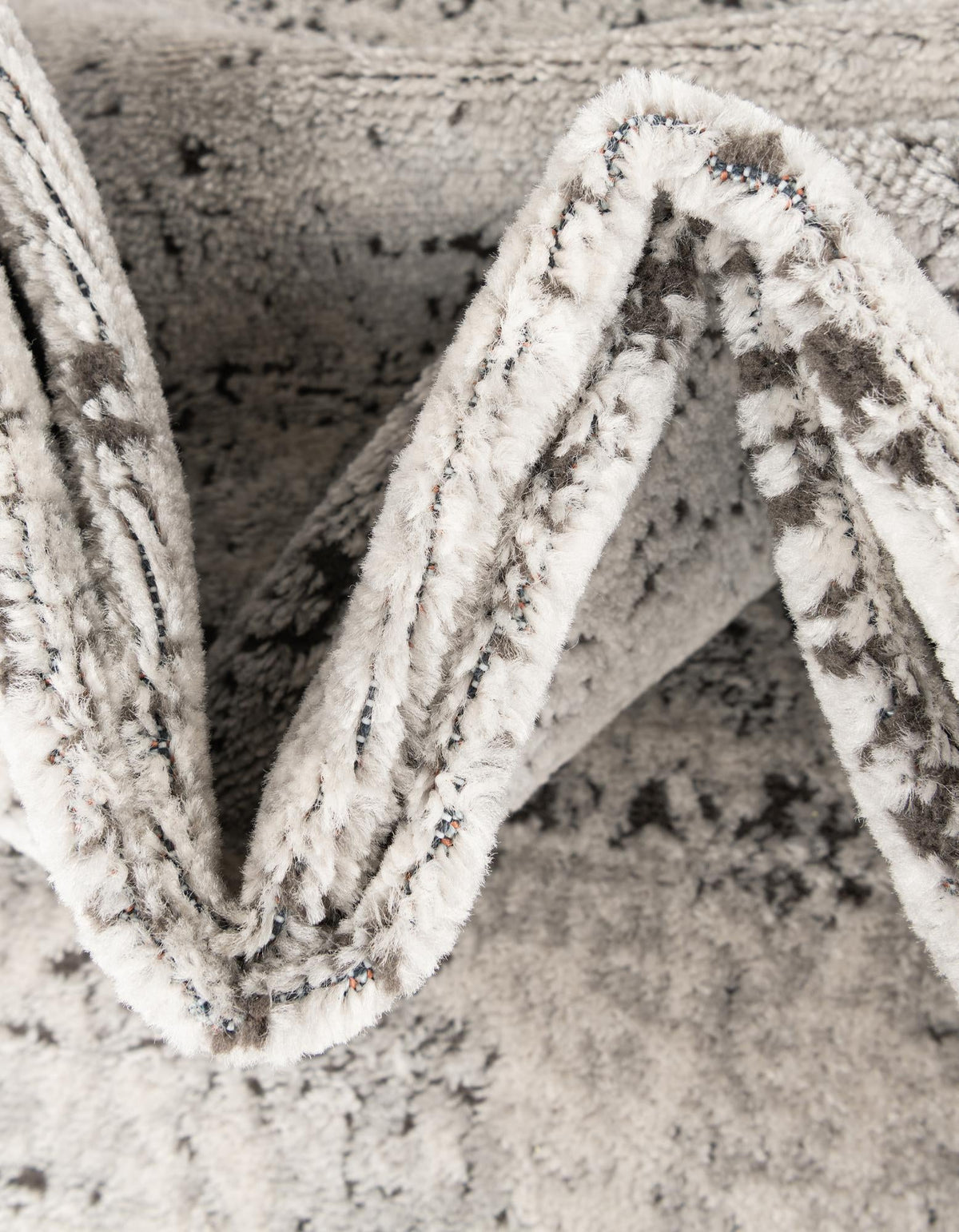 Leipzig Bach Gray & Ivory Area Rug | Unique Loom high-resolution supplier additional photo 3148576_image_1033.jpg