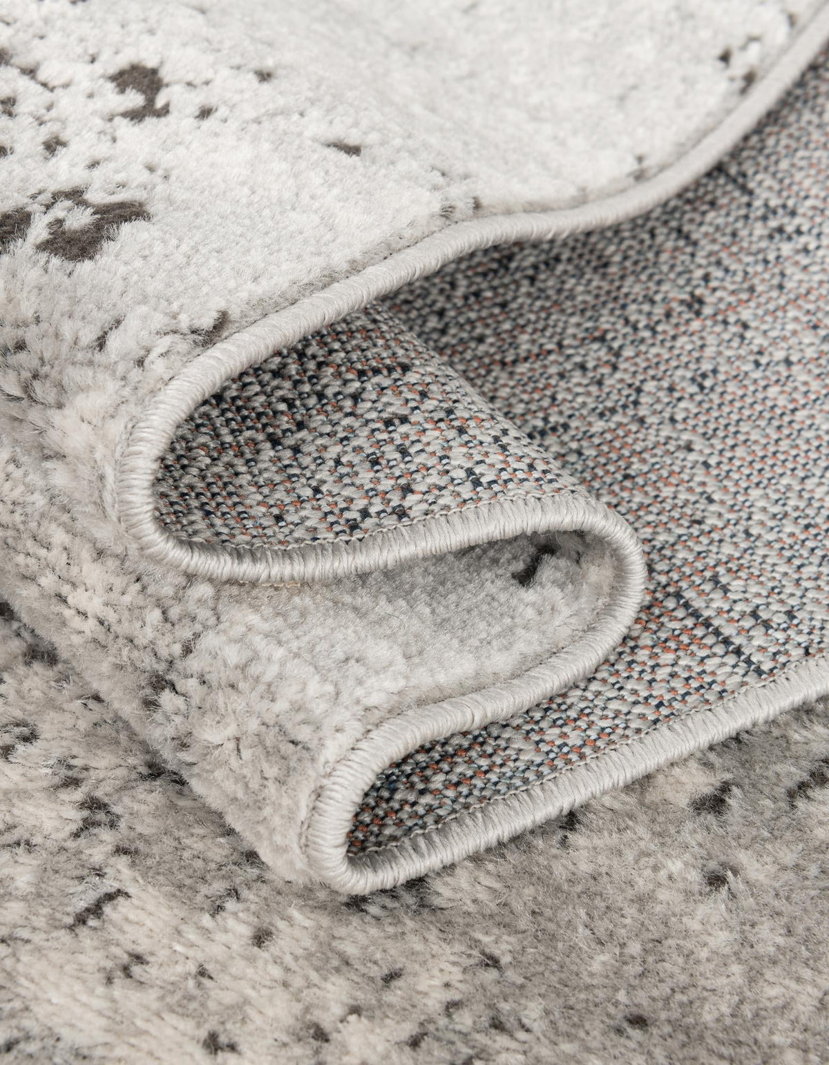 Leipzig Bach Gray & Ivory Area Rug | Unique Loom high-resolution supplier additional photo 3148576_image_1038.jpg