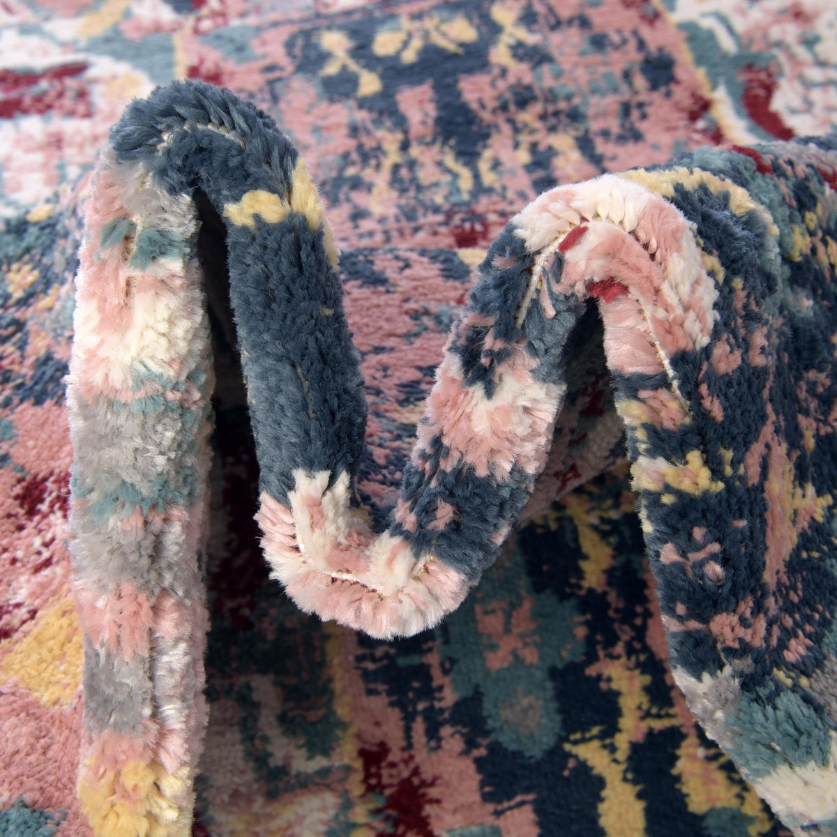 Sumter Aiken Pink & Navy Blue Area Rug | Unique Loom high-resolution supplier additional photo 3150122_image_1026.jpg
