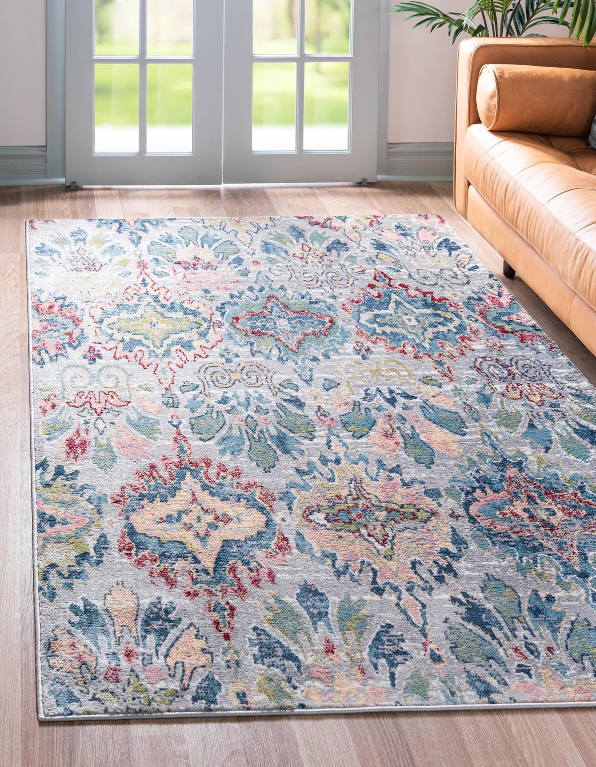 Sumter Brewton multi area rug in a room setting