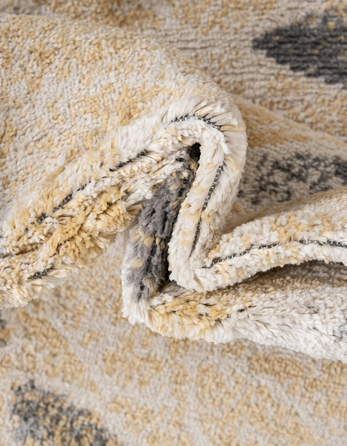 Sumter Rhett Yellow & Ivory Area Rug | Unique Loom high-resolution supplier additional photo 3150157_image_1033.jpg