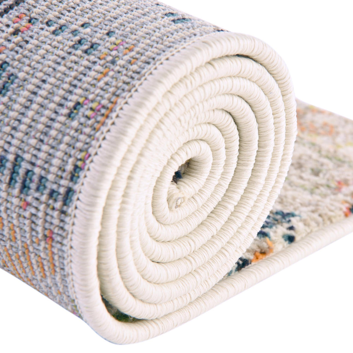 Vivid Chennai Ivory & Blue Area Rug | Unique Loom high-resolution supplier additional photo 3165145_image_1037.jpg
