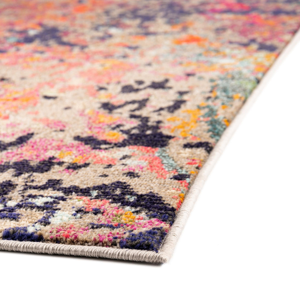 Vivid Ahmedabad Multi & Beige Area Rug | Unique Loom high-resolution supplier additional photo 3165162_image_1032.jpg