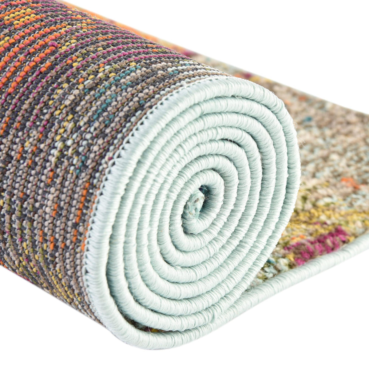 Vivid Kolkata Multi & Yellow Area Rug | Unique Loom high-resolution supplier additional photo 3165230_image_1037.jpg