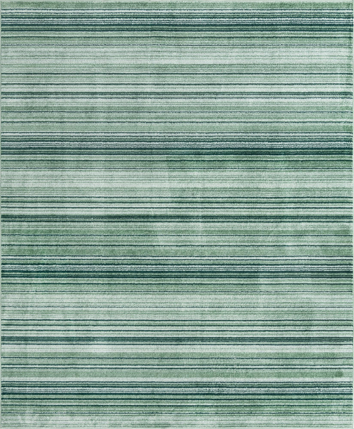 Gemstone Topaz Green & Olive Area Rug, overhead view