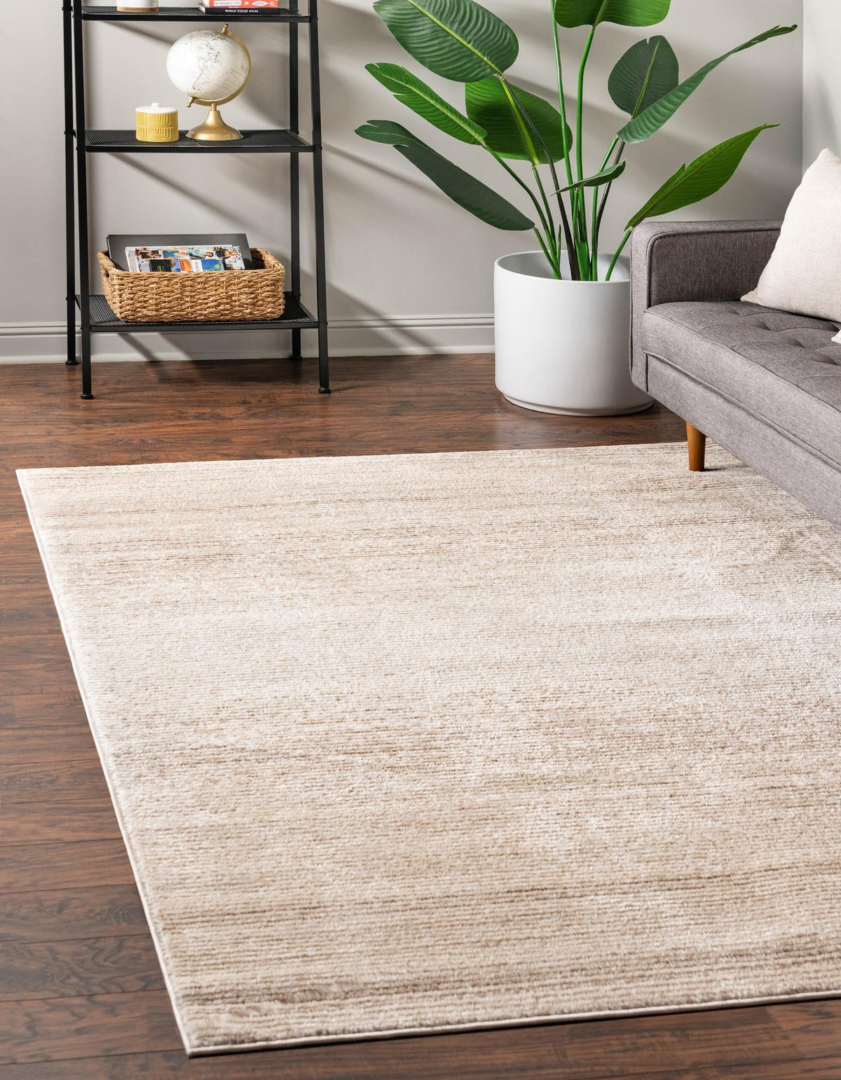 Gemstone Topaz Ivory & Brown Area Rug lifestyle Rectangle