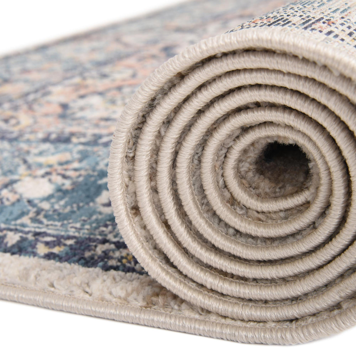 Lola Traditional Blue/Gray | Supplier rug image / alternate view
