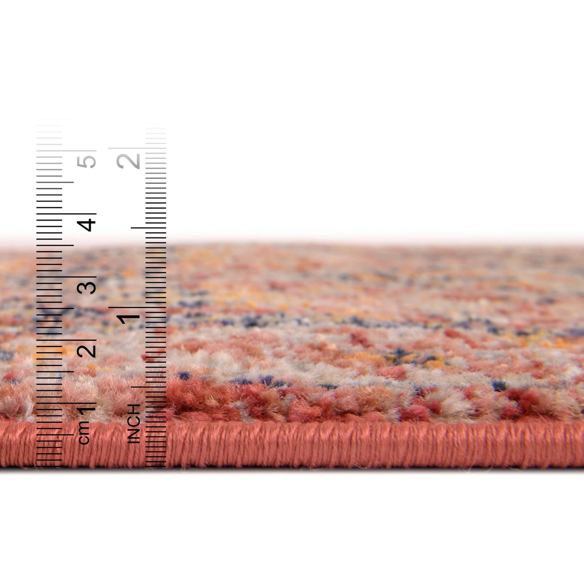 Lola Traditional Brick Red & Ivory Area Rug | Original supplier photo 48