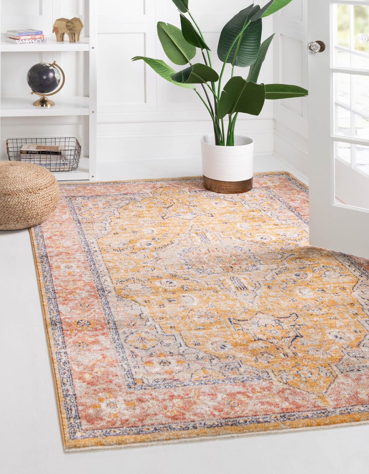 Lola Traditional Yellow/Yellow | Matching Rectangle lifestyle