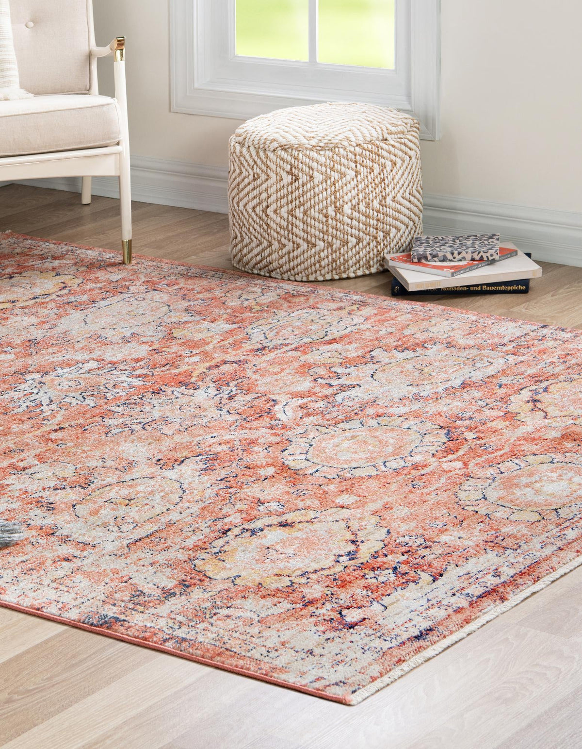 Lola Classic Brick Red & Beige Area Rug | original supplier additional photo 3167438_image_1011.jpg