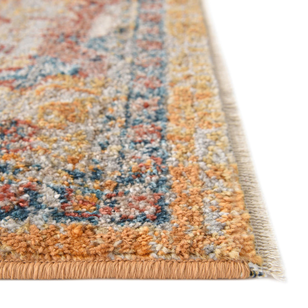 Lola Classic Yellow & Light Blue Area Rug | Unique Loom high-resolution supplier additional photo 3167484_image_1032.jpg