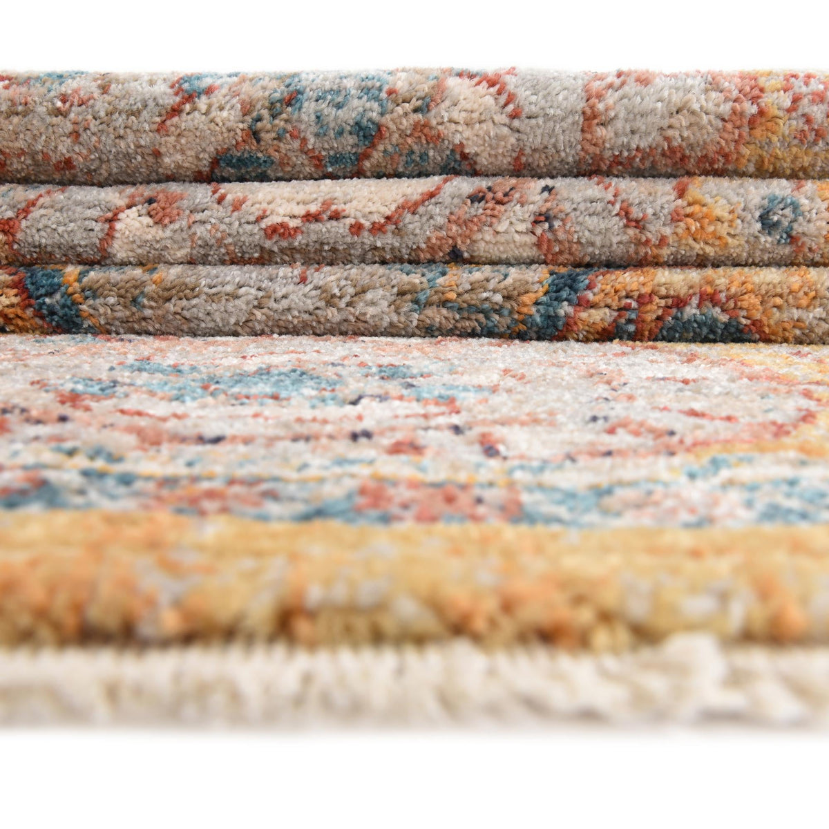 Lola Classic Yellow & Light Blue Area Rug | Unique Loom high-resolution supplier additional photo 3167484_image_1039.jpg