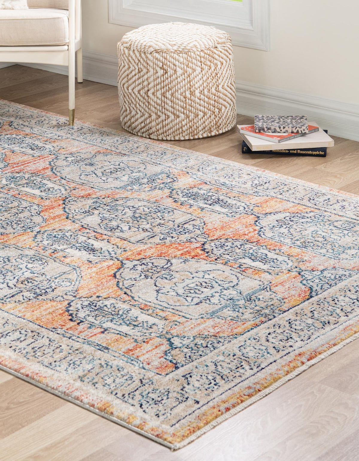 Lola Bold Brick Red & Cream Area Rug | original supplier additional photo 3167530_image_1011.jpg