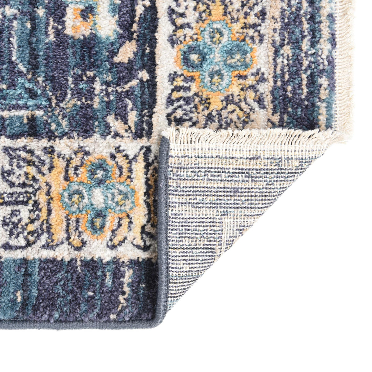 Lola Vivacious Navy Blue & Gray Area Rug | Unique Loom high-resolution supplier additional photo 3167645_image_1034.jpg