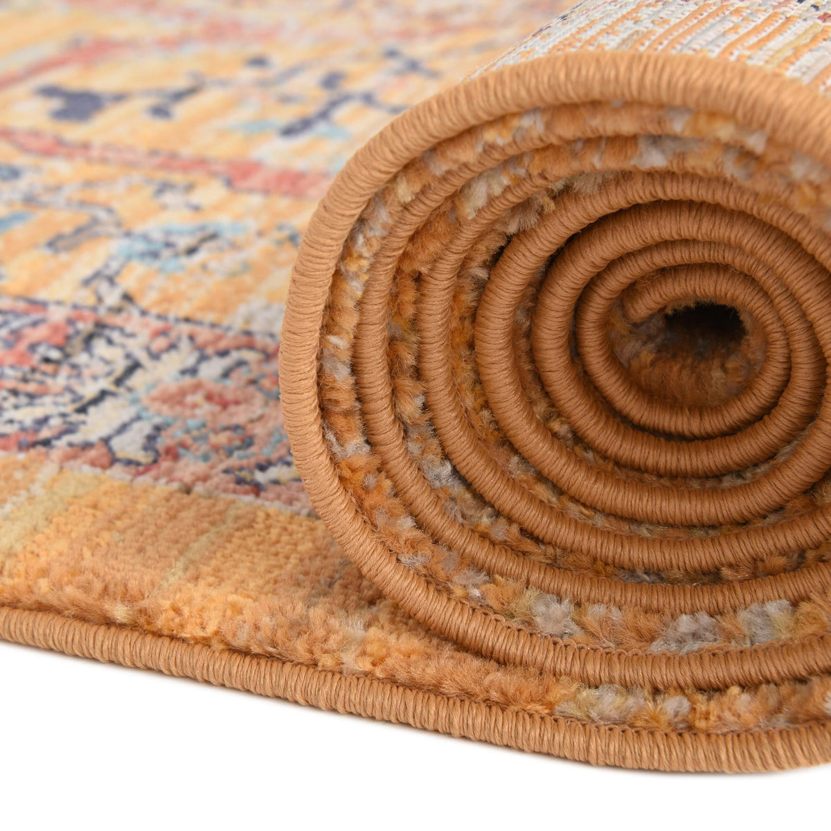 Lola Vivacious Yellow/Gray | Supplier rug image / alternate view