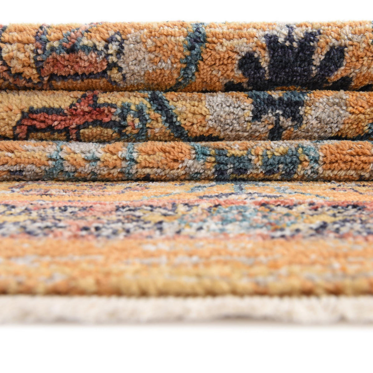 Lola Vivacious Yellow/Gray | Supplier rug image / alternate view