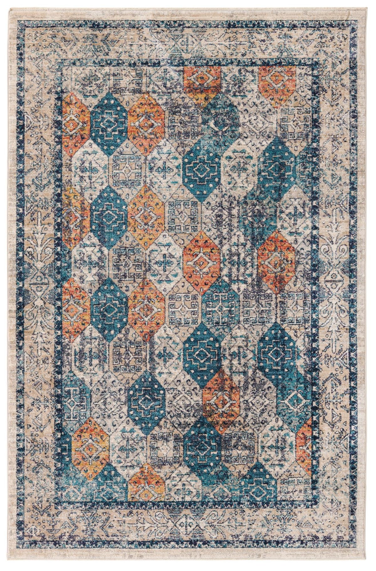 Lola Precocious Multi & Cream Area Rug | Original supplier photo 77