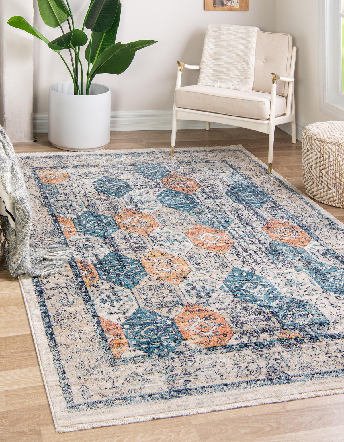 Lola Precocious Multi & Cream Area Rug | Original supplier photo 2