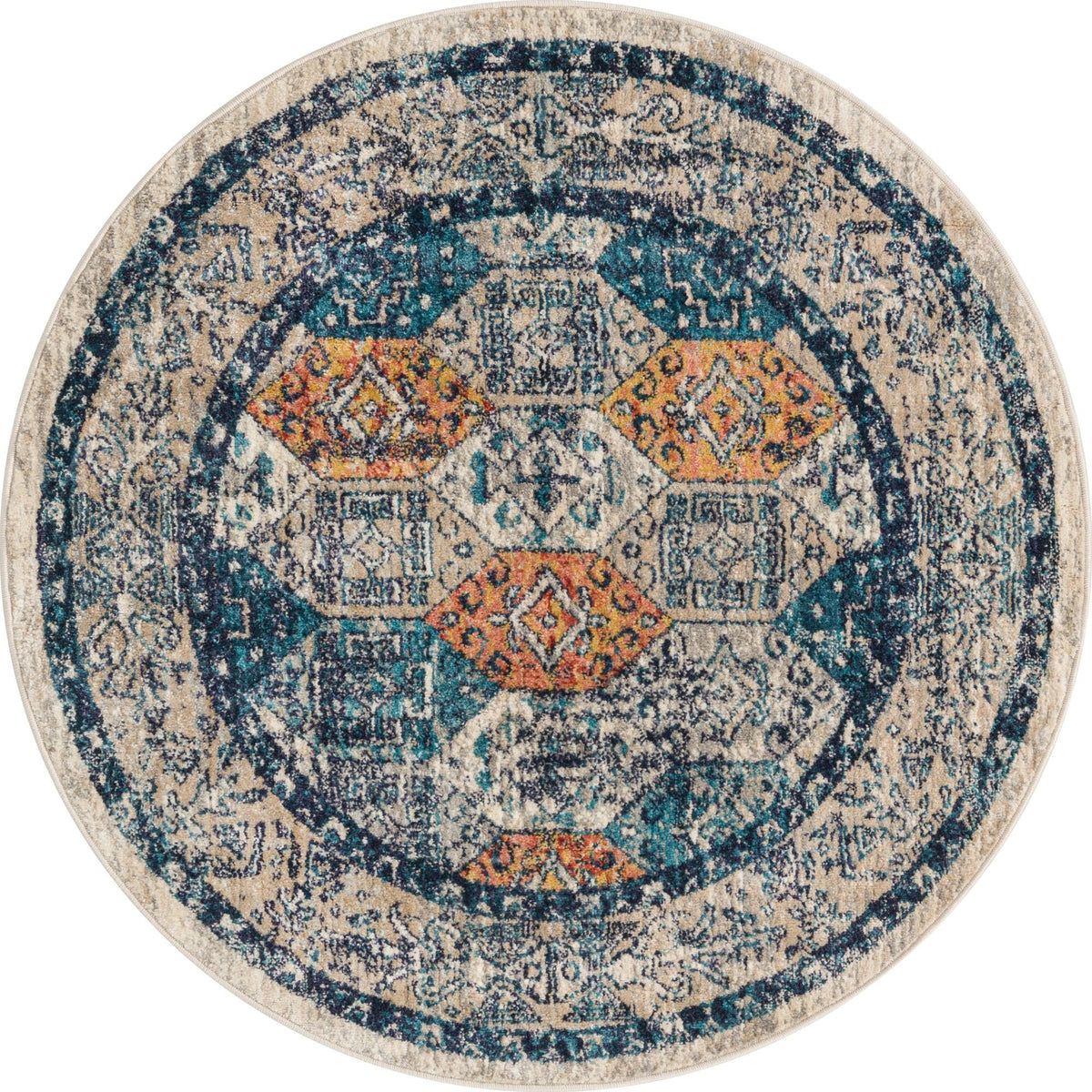Lola Precocious Multi & Cream Area Rug | Original supplier photo 73