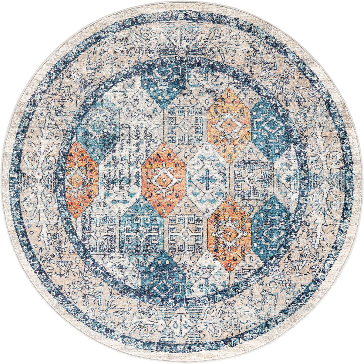 Lola Precocious Multi & Cream Area Rug | Original supplier photo 67